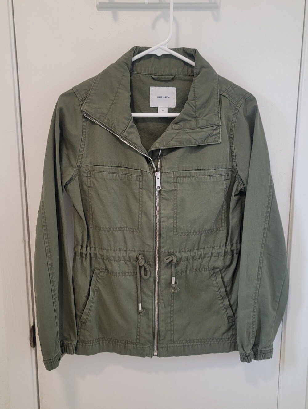 Old Navy Women's Olive Utility Jacket